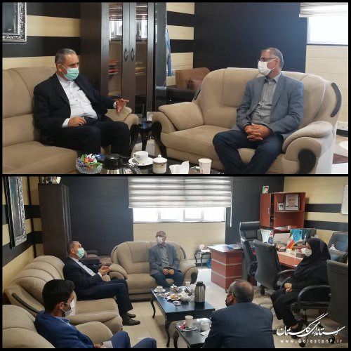 رئیس نمایندگی وزارت خارجه در استان با مدیرکل امور اتباع و مهاجرین دیدار کرد